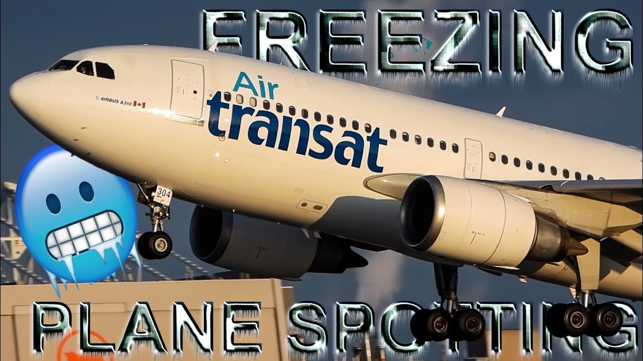 FREEZING COLD PLANE SPOTTING at Montreal-Trudeau (YUL/ CYUL)