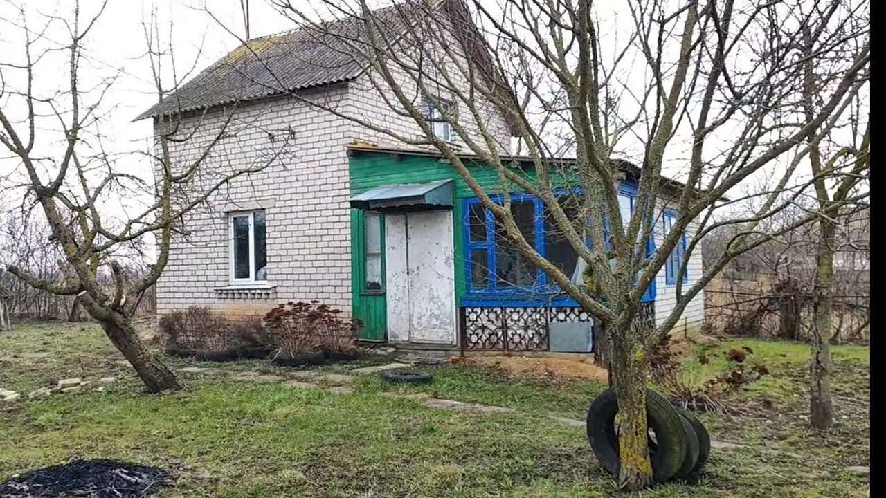 Обзор дома в деревне Мащицы, продается за 6000$, торг, Минская область Слуцкий район.