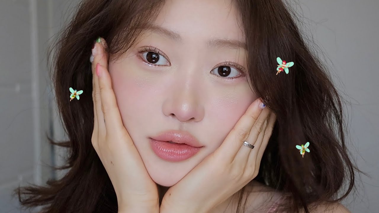 봄 〰️ 여름 내내 하기 좋을 상큼한 🧚🏻 팅커벨 st 라임 메이크업 🍋 +웨이크메이크 신상