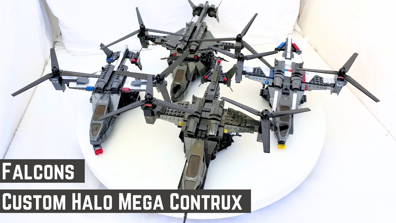 HALO MEGA CONSTRUX/BLOKS CUSTOM FALCONS