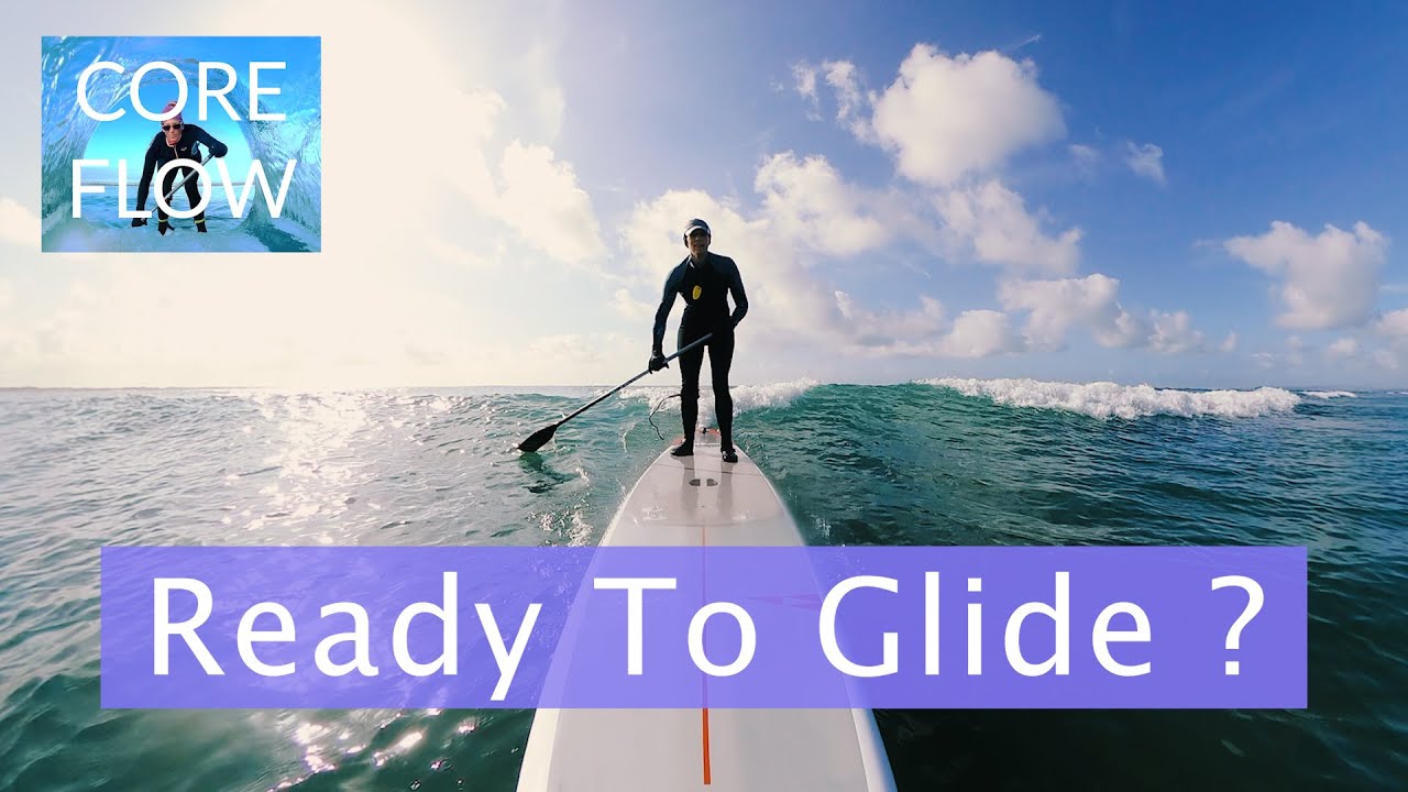 SUP Surfing long glides on the SIC Bayonet Downwind Race SUP