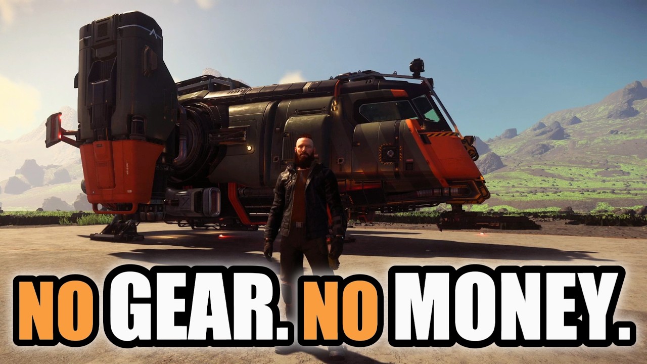 Выживание в условиях пиромантии с помощью только Cutter Rambler | Star Citizen 4.8 От нуля до гер...