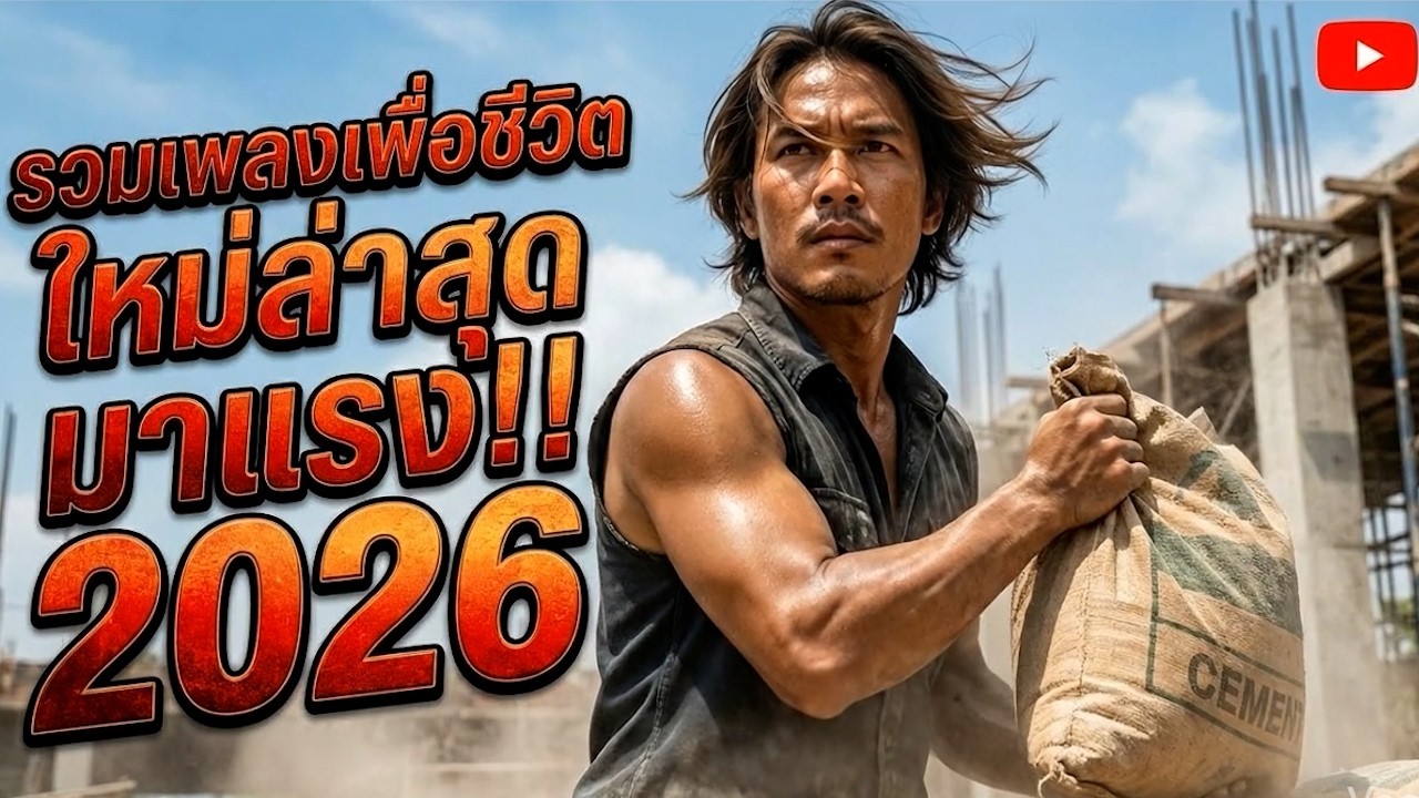 รวมเพลงเพื่อชีวิตใหม่ล่าสุด มาแรง!! 2026 🎸 มันๆเพราะๆ ฟังยาวเพลิน
