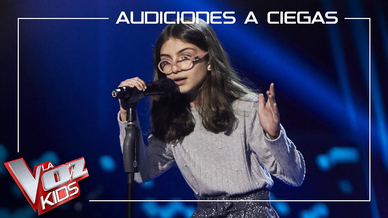 Marina Luque canta 'Lovely' | Audiciones a ciegas | La Voz Kids Antena 3 2021