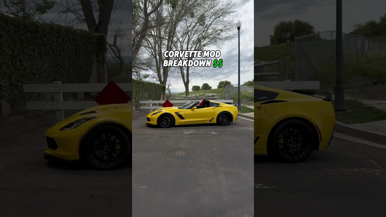 Corvette Mod Breakdown 💰💰