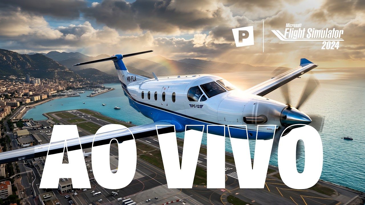 ✈️ CARREIRA DE PILOTO AO VIVO! | MICROSOFT FLIGHT SIMULATOR | RUMO À LINHA AÉREA | PC 🌍🛫
