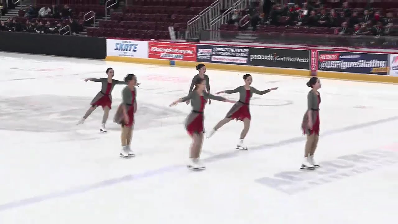DC EDGE | Pre-Juvenile Teams Free Skate | 2025 Eastern SyS Sectional Championships