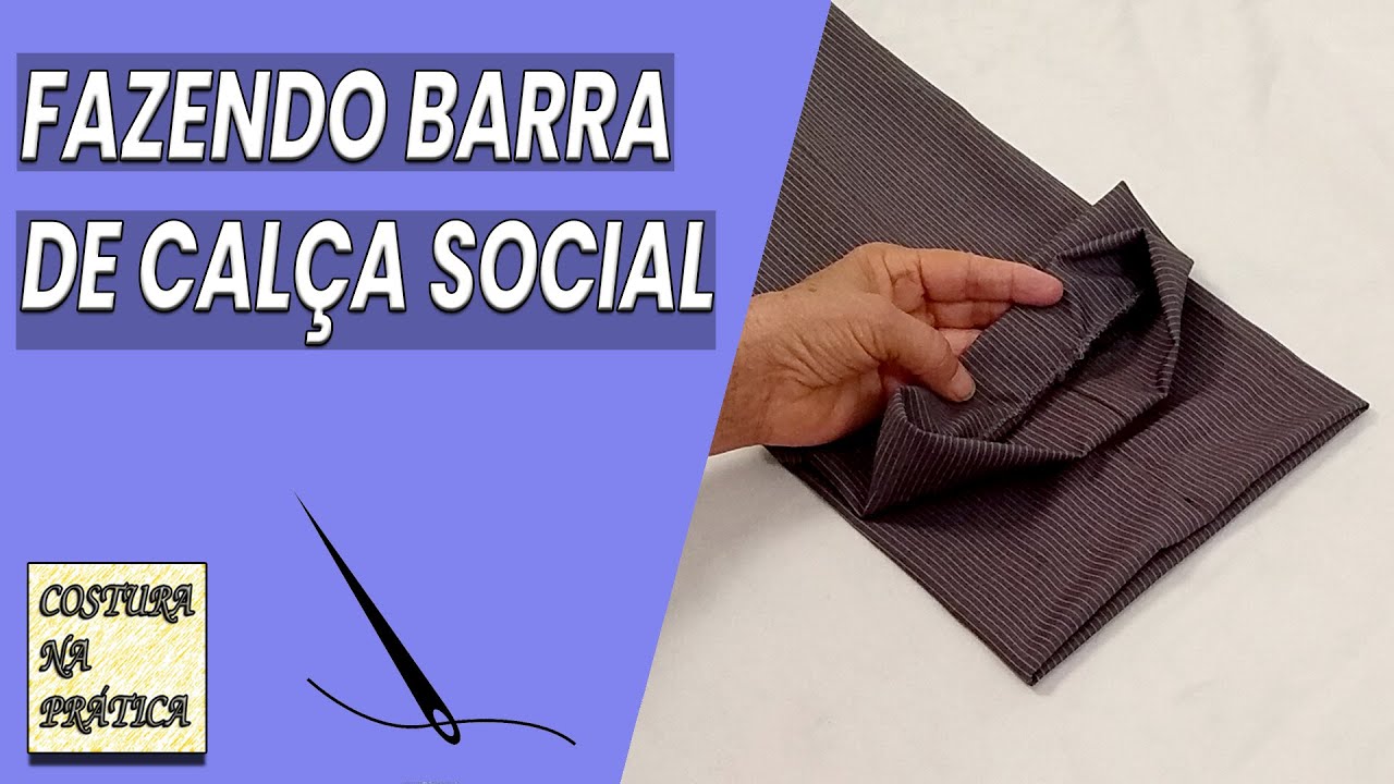 Fazendo Barra De Calça Social