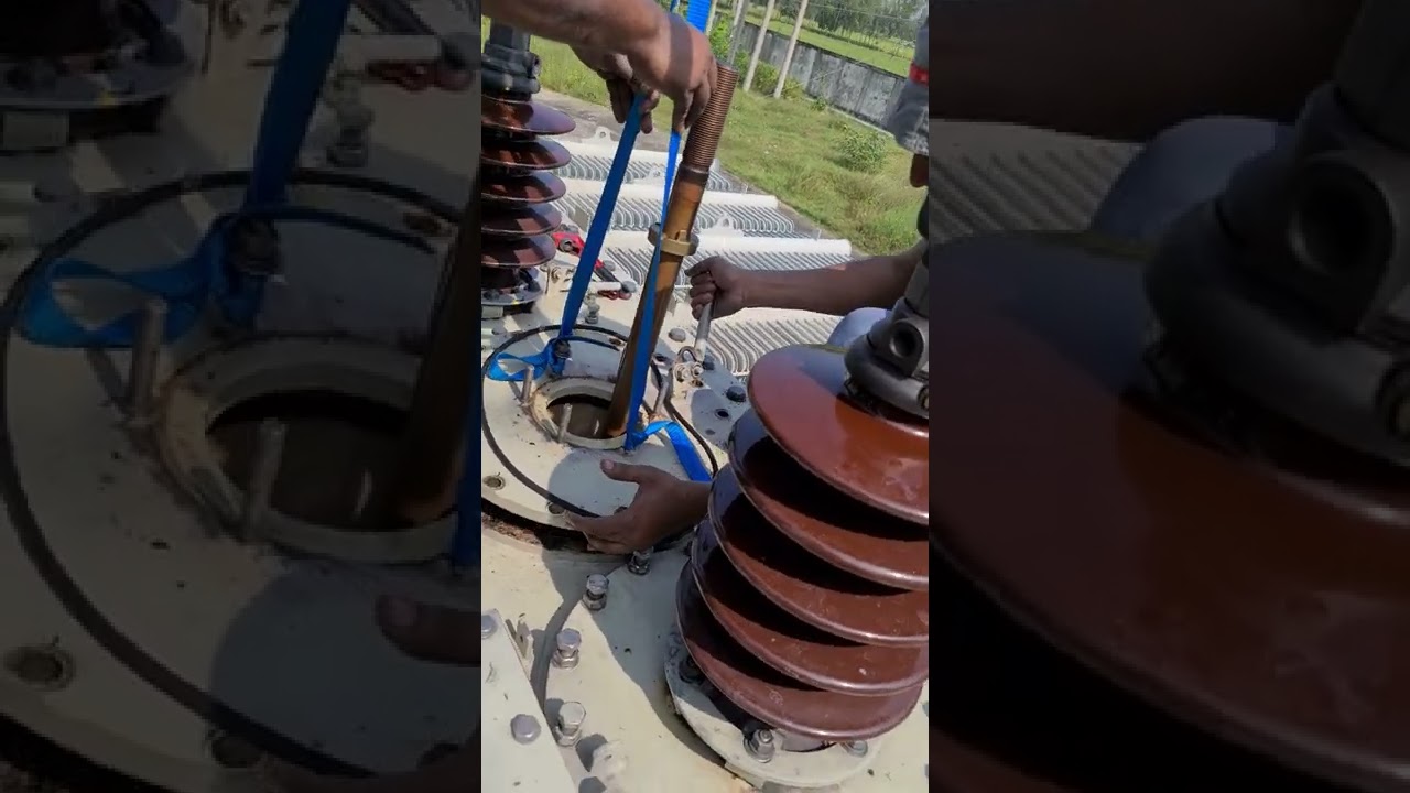 50/75 MVA Transformer Bushing maintenance. Part-01