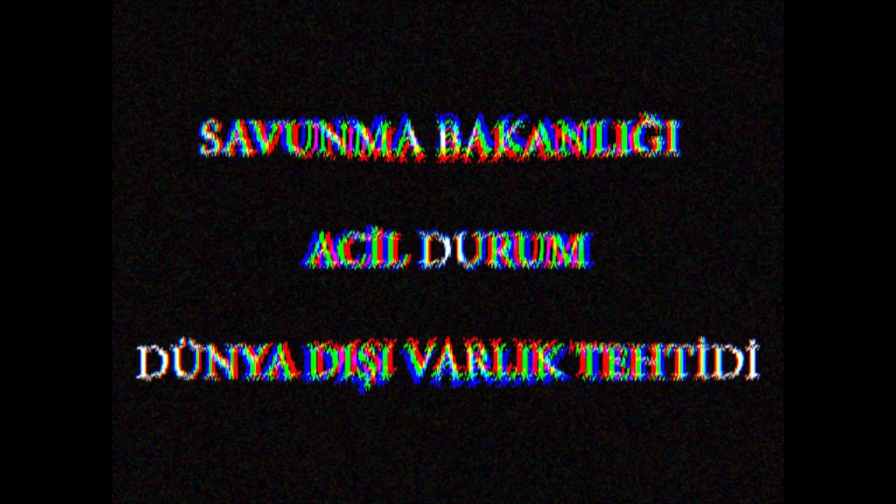 ACİL DURUM SENARYOSU - Uzaylı İstilası