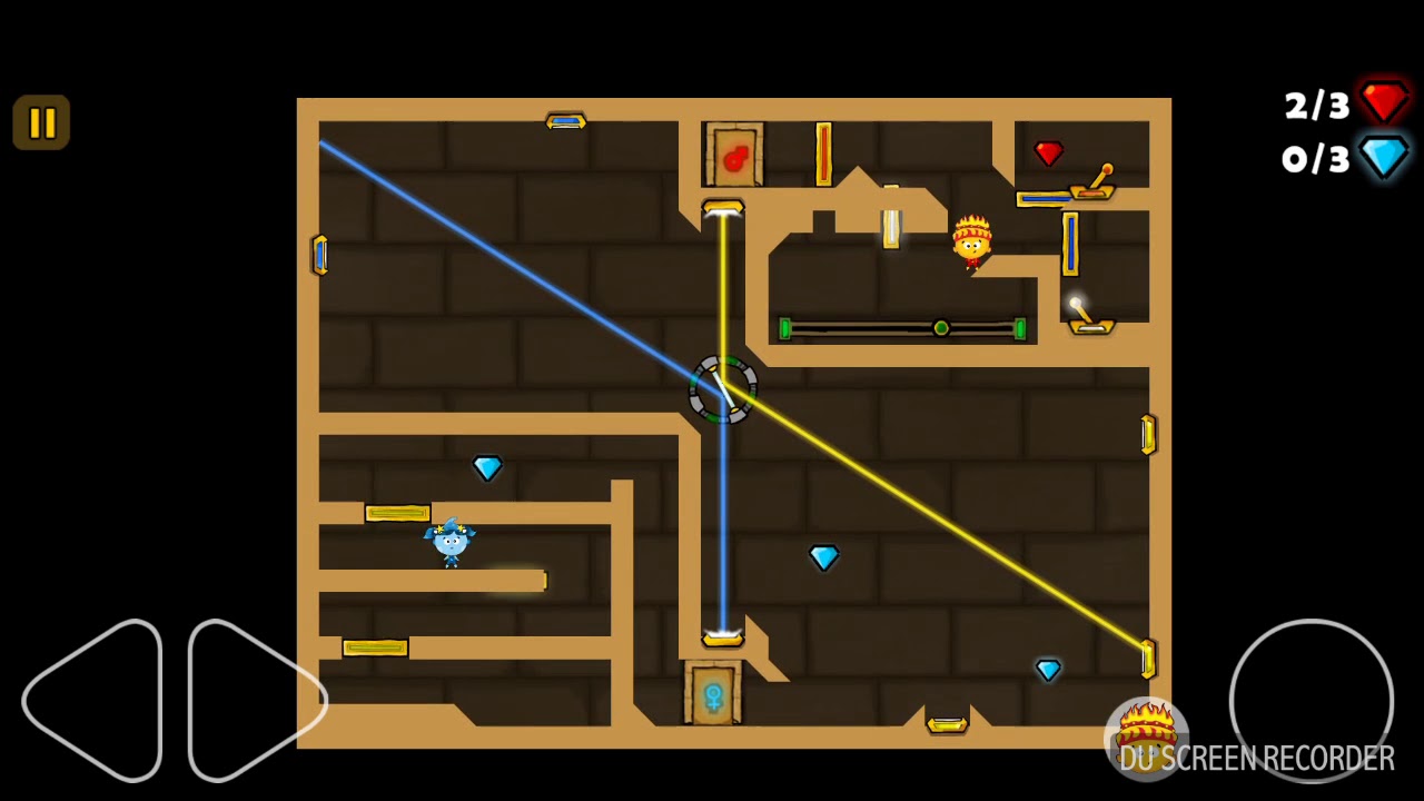 Level 29 - Fireboy in The Light Maze