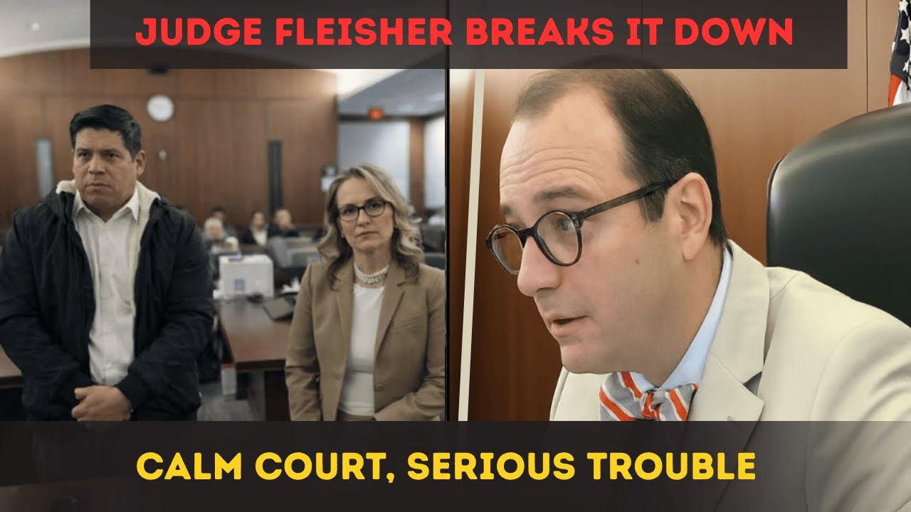 Judge Fleisher’s Quiet Courtroom Moments That Speak Volumes