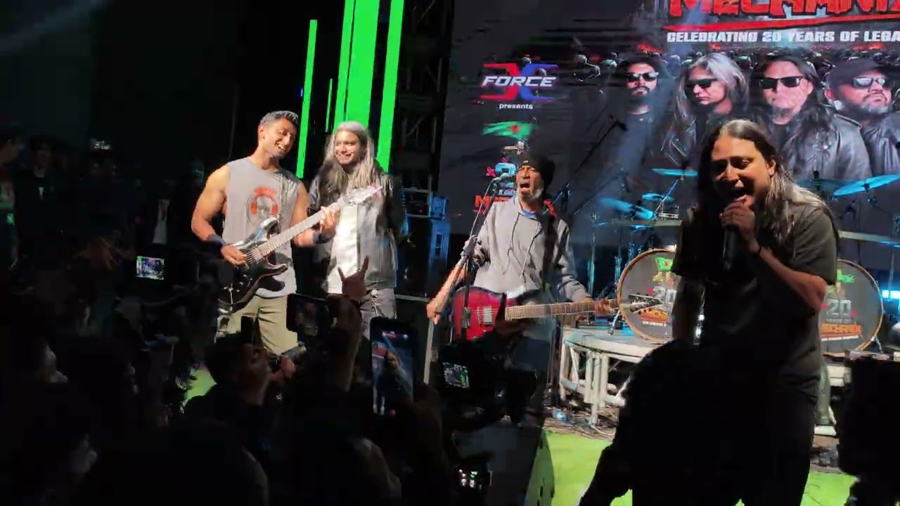 Mechanix ft. Ibrahim Ahmed Kamal - Oshamajik (Warfaze) | Live at An Evening with Mechanix