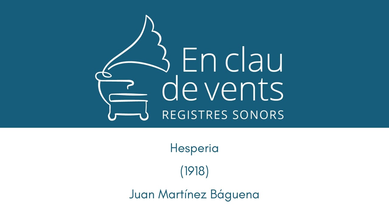 En clau de vents - HESPERIA (1918) - Juan Martínez Báguena (1897-1986)