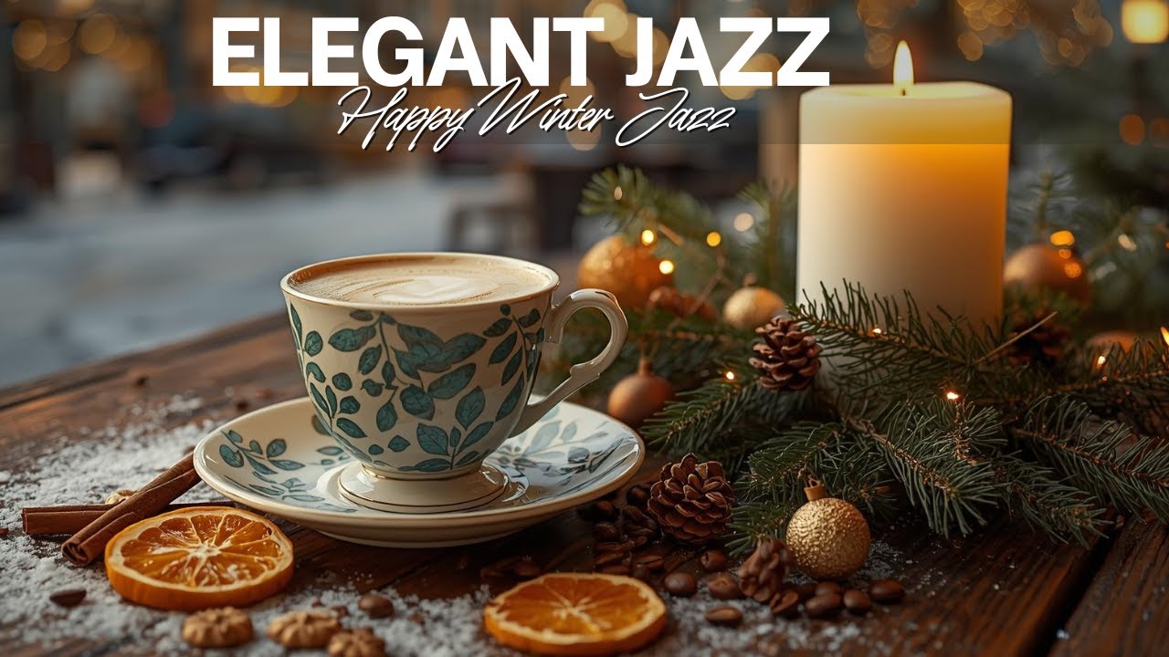 Happy Morning Jazz☕ January Bossa Nova Instrumental & Relaxing Jazz Cafe Music for Studying.