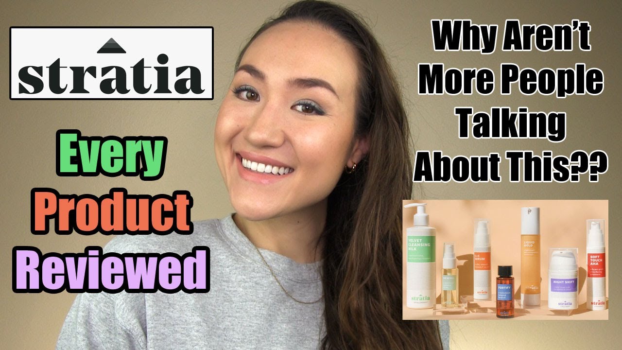 STRATIA Skincare // Every Product Reviewed - Better Than The Ordinary?
