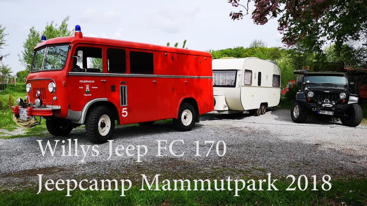 Willys Jeep Forward Control FC 170 truck im Jeepcamp Mammut Offroadpark Stadtoldendorf