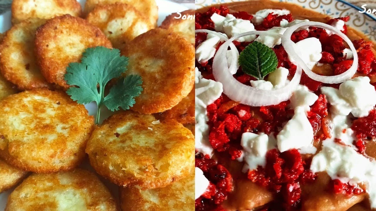 FACILES Y RENDIDORAS | enfrijoladas de pollo 🫘🍗 con chorizo y tortitas de papa con queso 🧀🥔