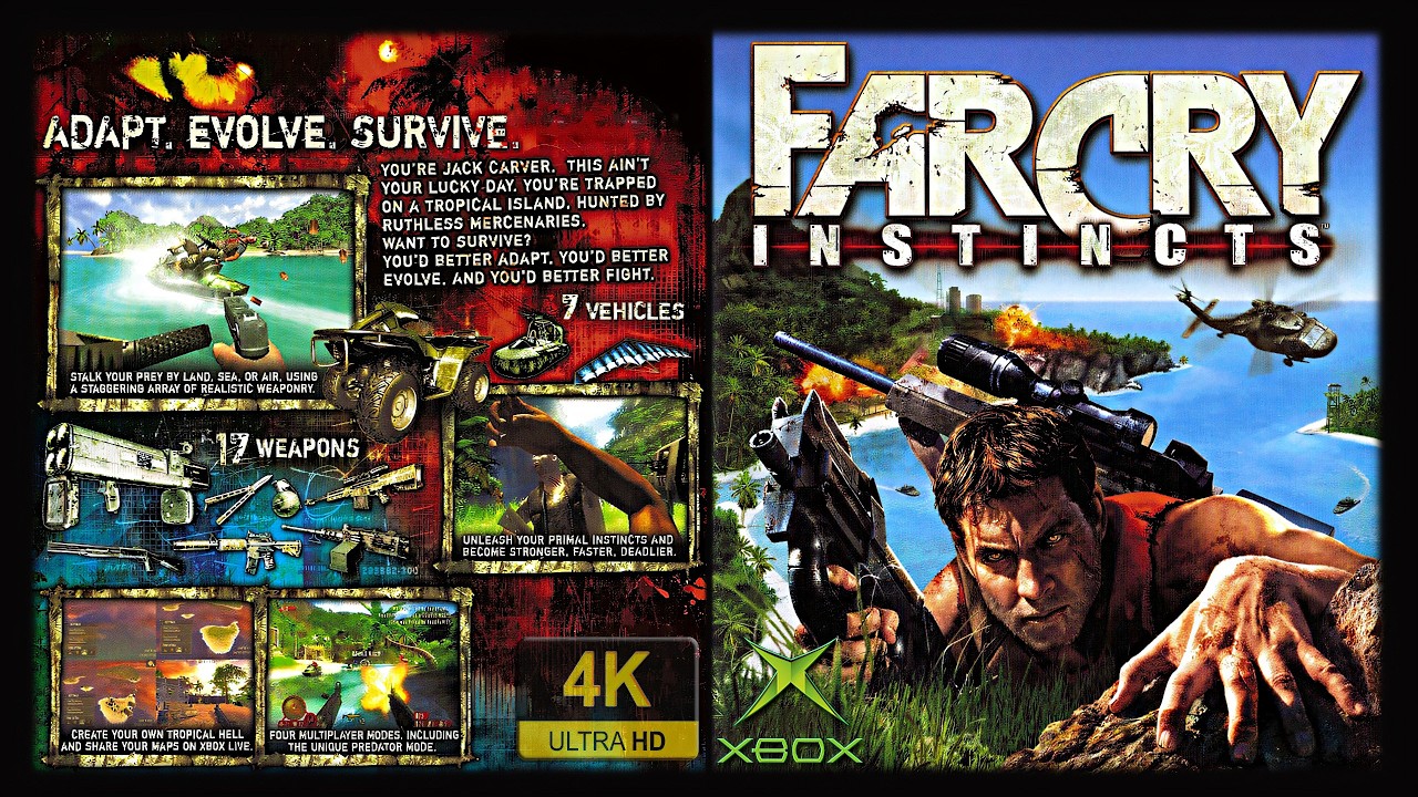Far Cry Instincts | 4K60ᶠᵖˢ | Longplay (Xbox Original)