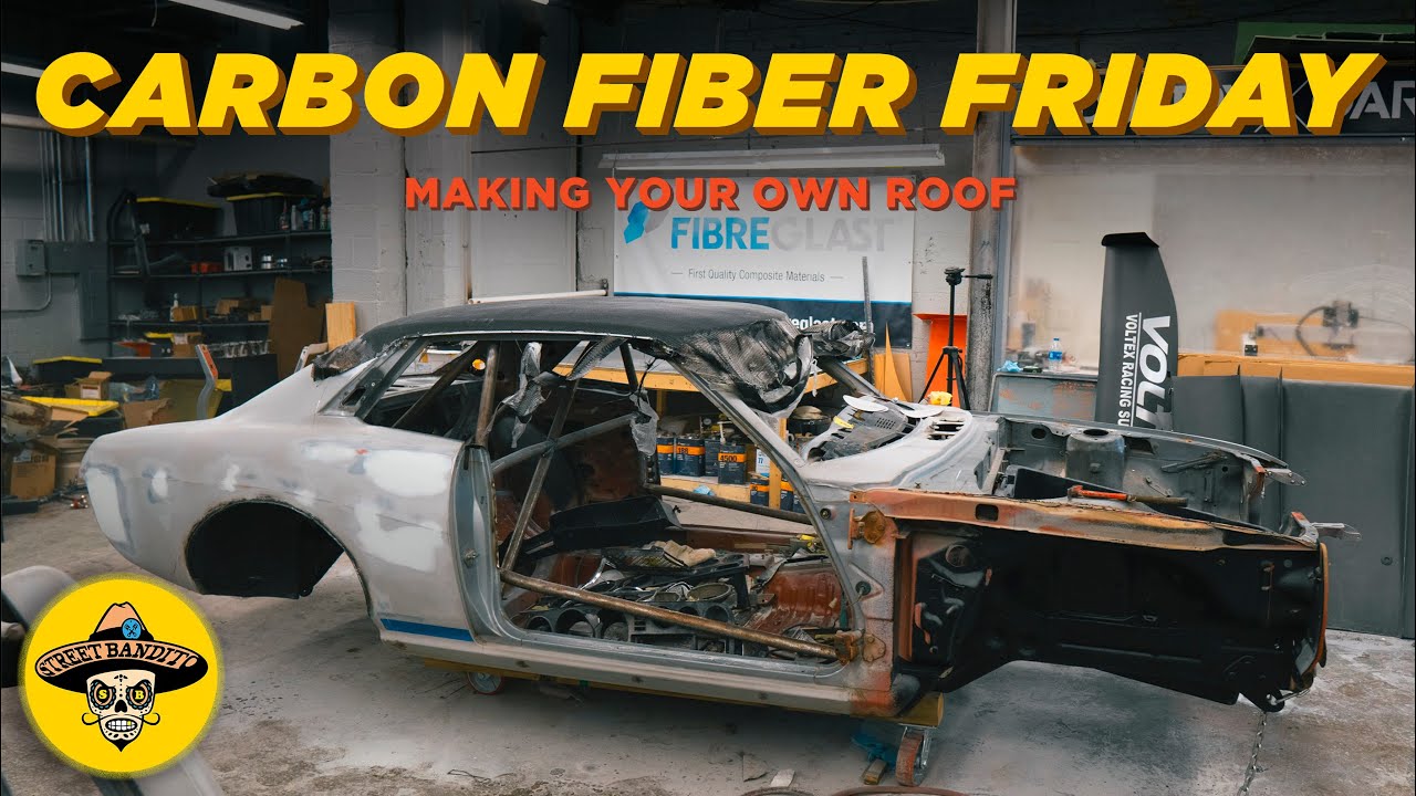 Speed Academy 1977 Toyota Celica DIY Carbon Fiber Roof