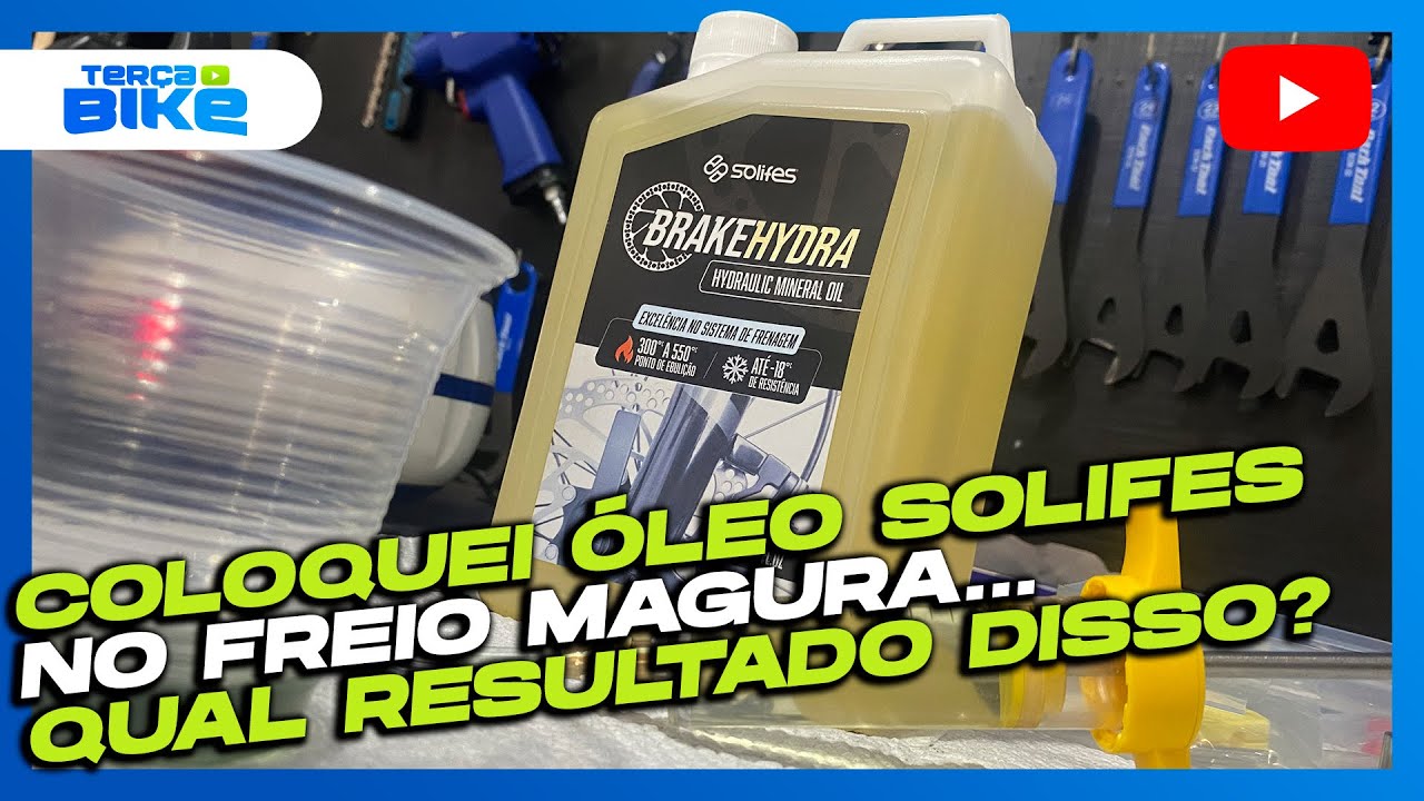 TERÇA BIKE #080 | COLOQUEI ÓLEO SOLIFES NO FREIO MAGURA... QUAL RESULTADO DISSO?