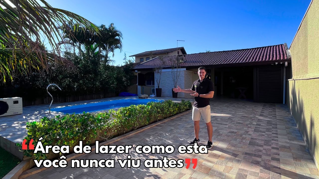Imóvel Em Guaratuba: 04 Dormitórios, Piscina e Área de Lazer Como Você Nunca Viu. PRÓXIMO AO MAR
