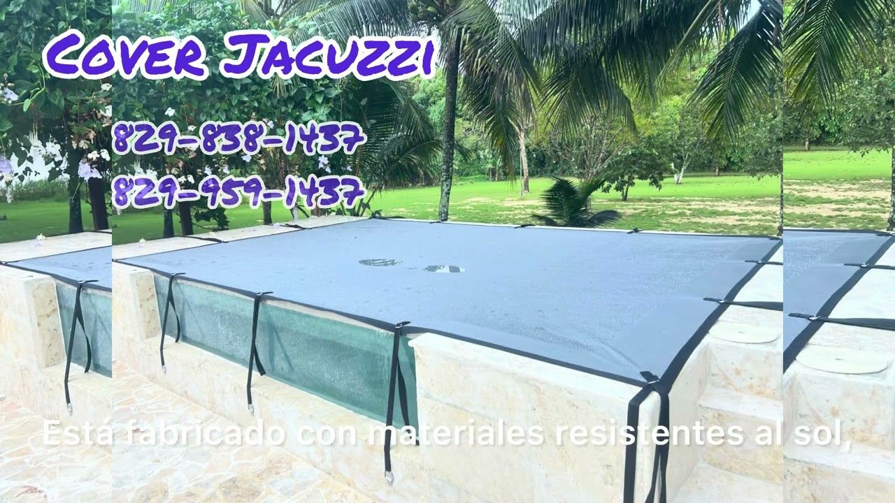 Protege, disfruta y relájate sin preocupaciones, cover Jacuzzi Saglab.