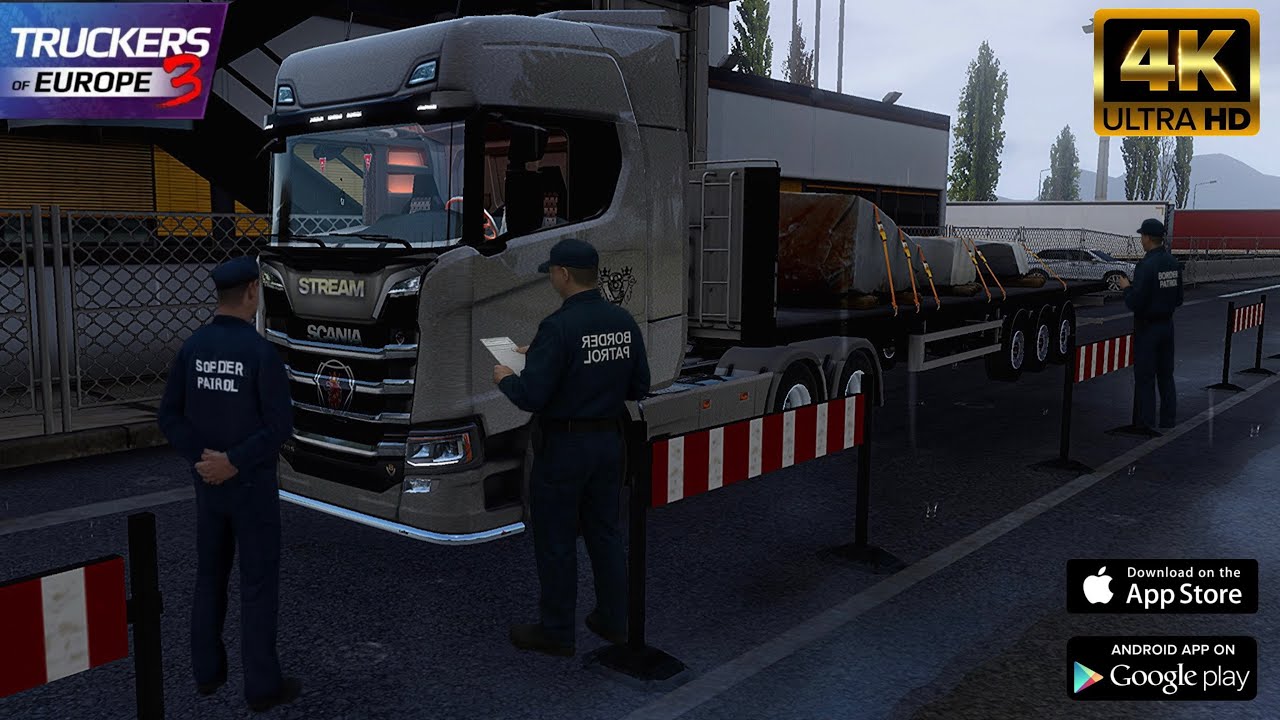 Border Inspection! Scania 770S | Nuremberg to Prague | TOE 3 (4k Ultra HD Gameplay)