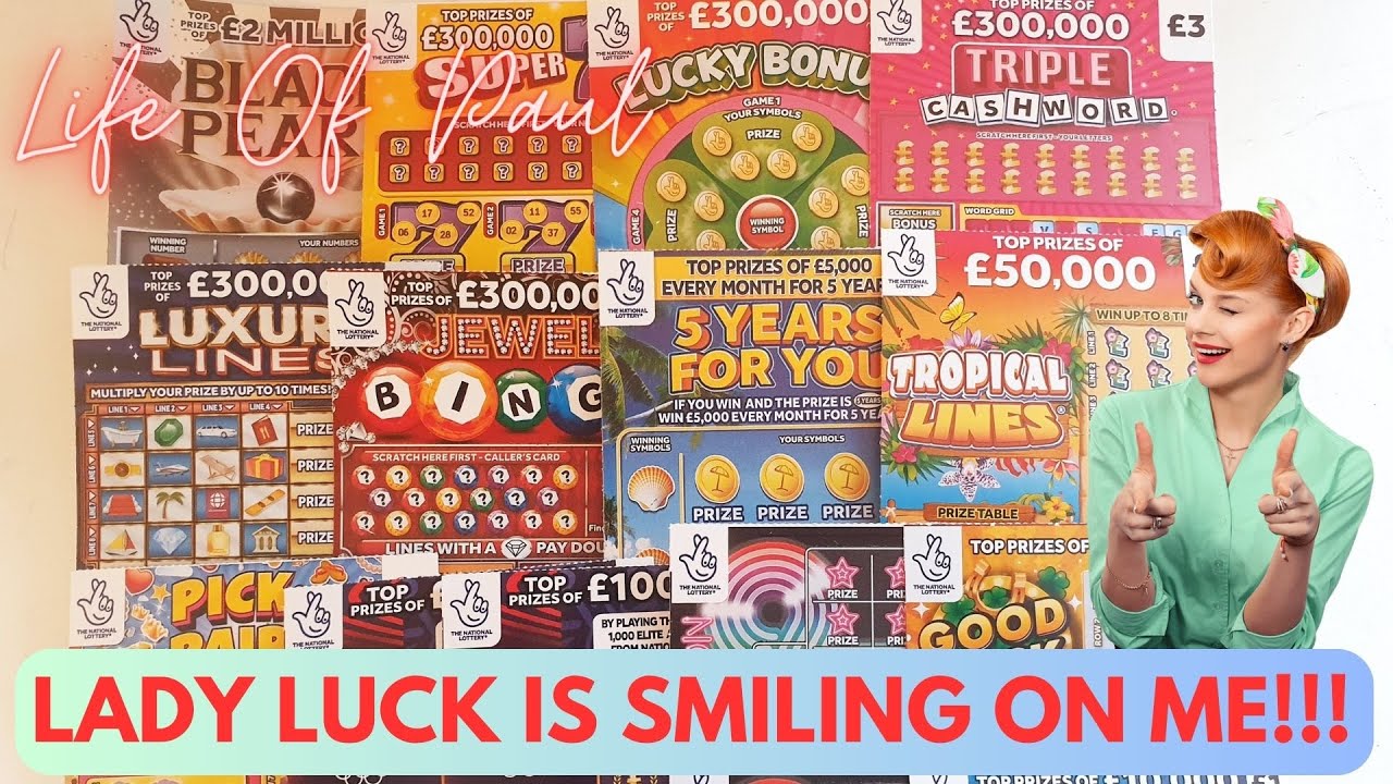 £32 of scratch cards. A mix of scratch cards, with some amazing winners!