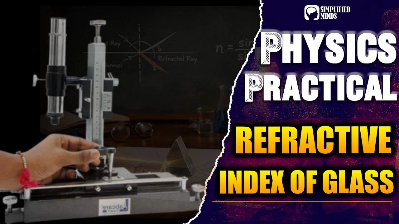 Refractive Index of Glass Experiment | Travelling Microscope Method | 2nd PUC Physic Lab Experiments