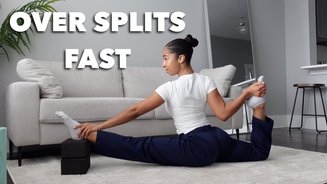 How To Get Your Over Splits Fast! | Follow Along Stretching Routine