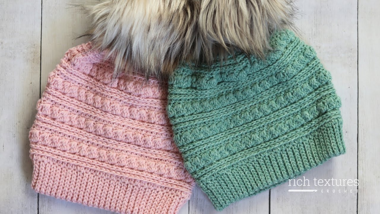 Inlet Beanie Crochet Pattern