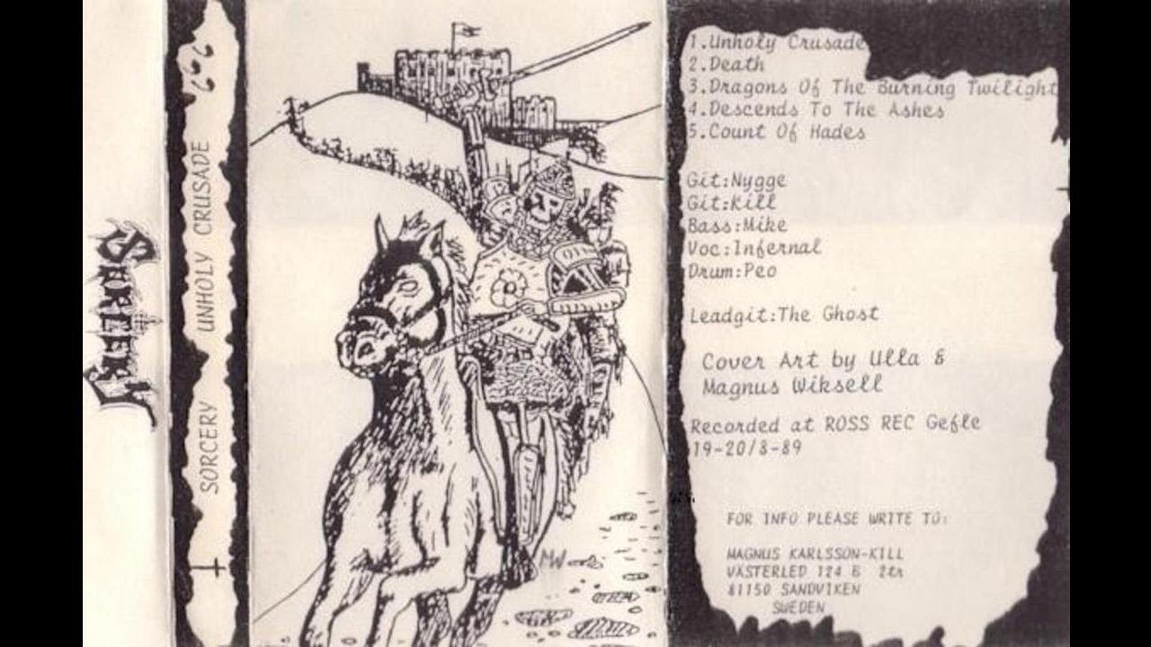 Sorcery (Sweden) - Unholy Crusade (Demo) 1989