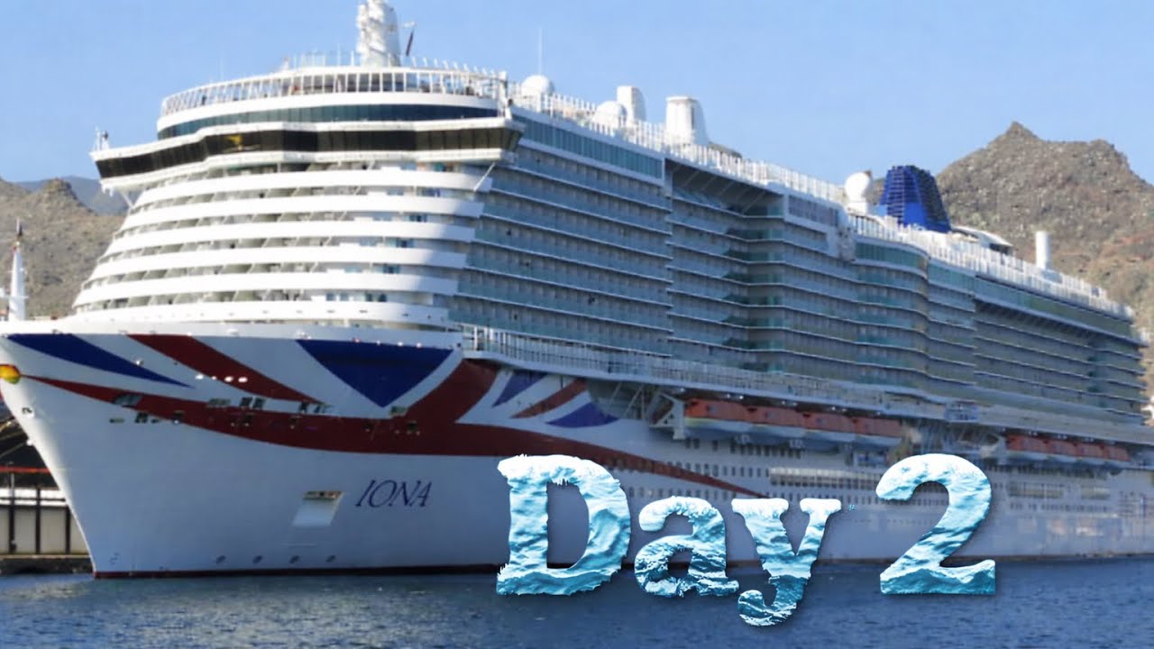 P&O Iona cruise G604 France and Spain Day 2 Sea day & Celebration night