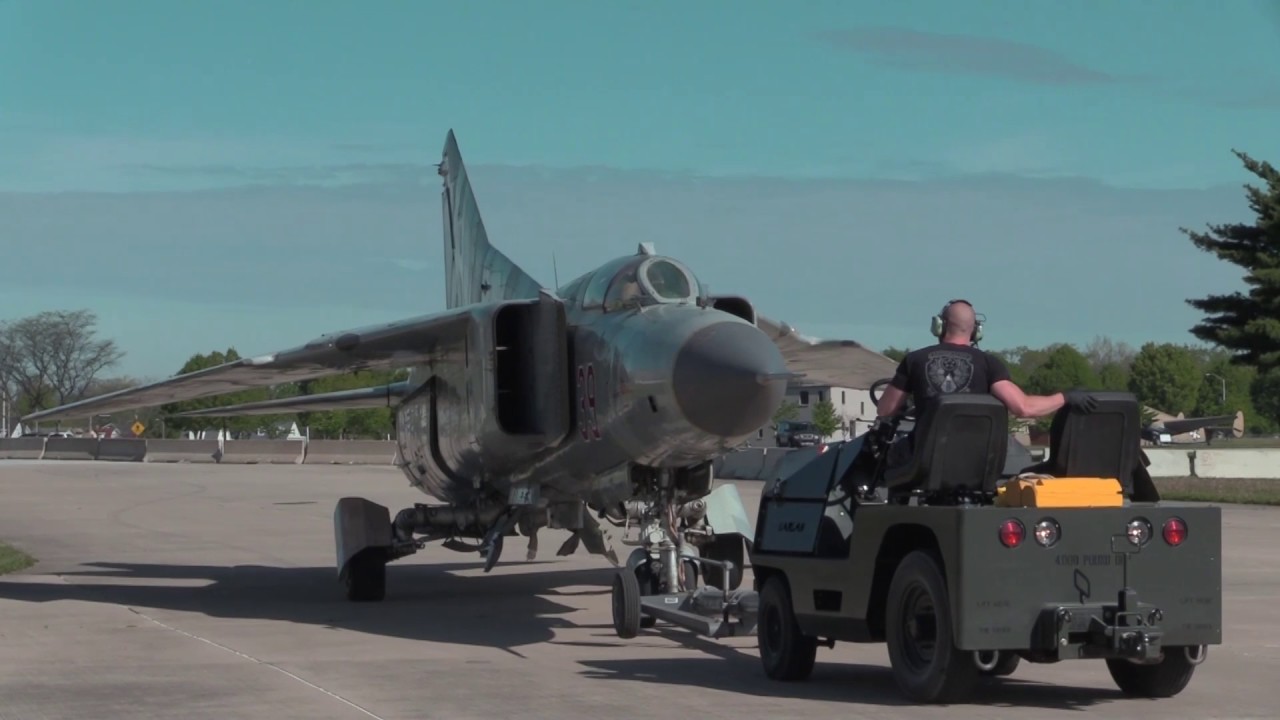 Mikoyan-Gurevich MiG-23MS “Flogger-E” Aircraft Move to Cold War Gallery