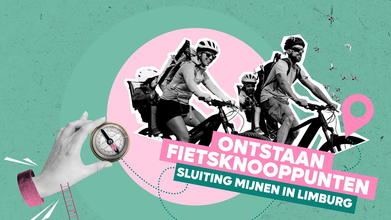 Fietsknooppunten en de sluiting van de mijnen