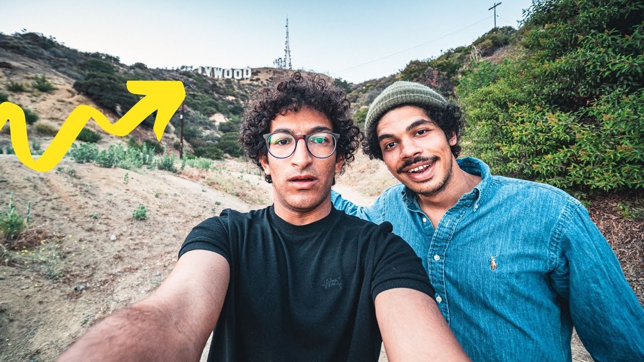 تسلقنا علامة هوليوود الشهيرة