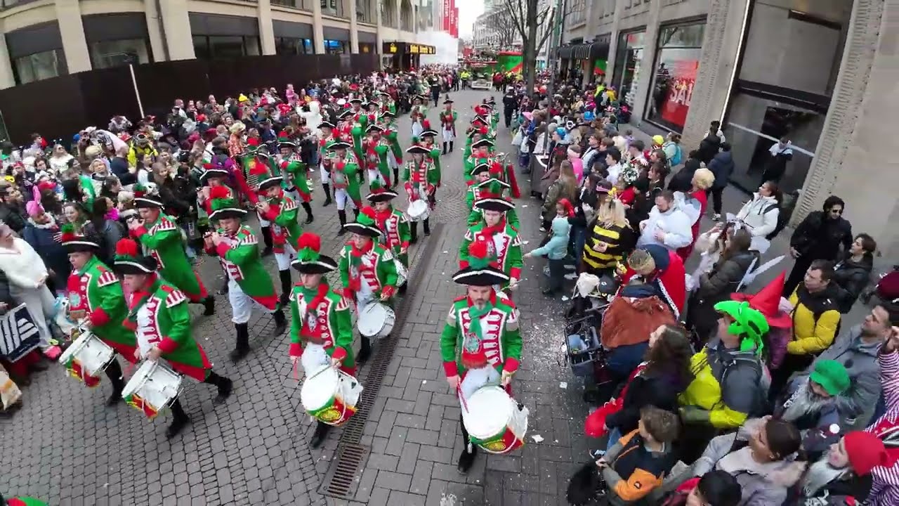 BTK Königshoven 1911 Heidewitzka Herr Kapitän (2) Karneval Köln Rosenmontagszug 2024