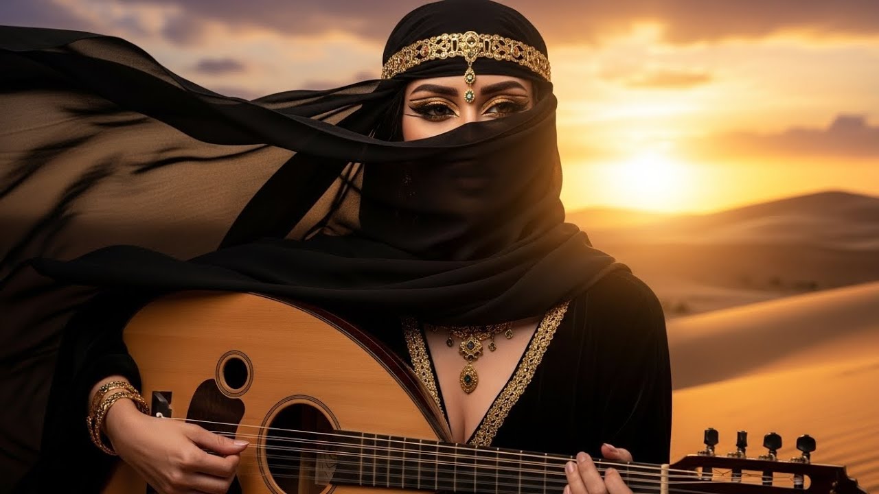 🌙 Whispers of the Desert Moon – Soft Female Vocals & Warm Arabic Ambience