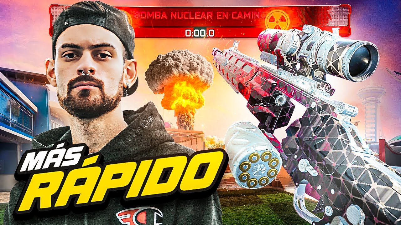 EL SNIPER MÁS RÁPIDO de BLACK OPS 7 *NUCLEAR* (Mejor clase WARDEN 308)