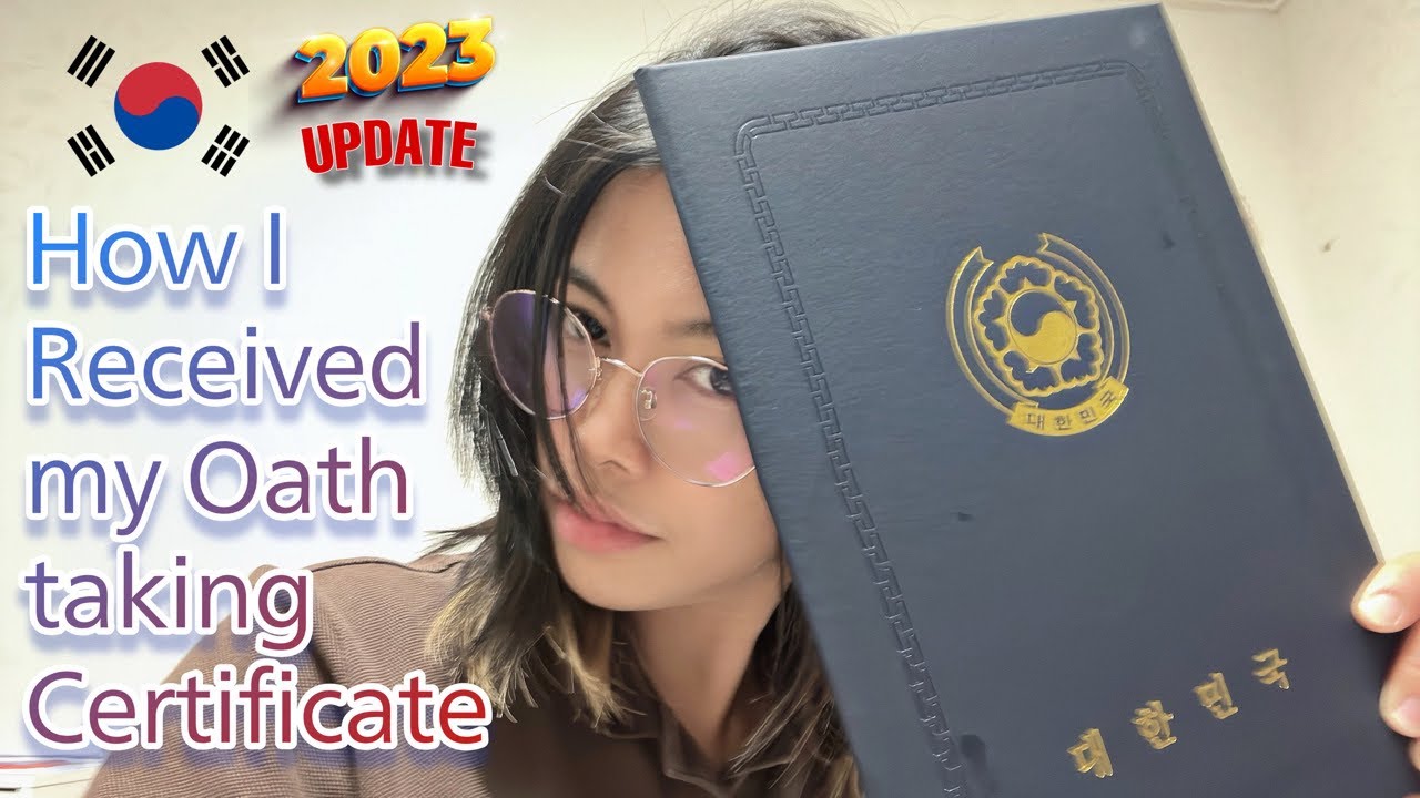 2023 Oathtaking Update 출입국사무소 For Korean Citizenship 🇵🇭🇰🇷