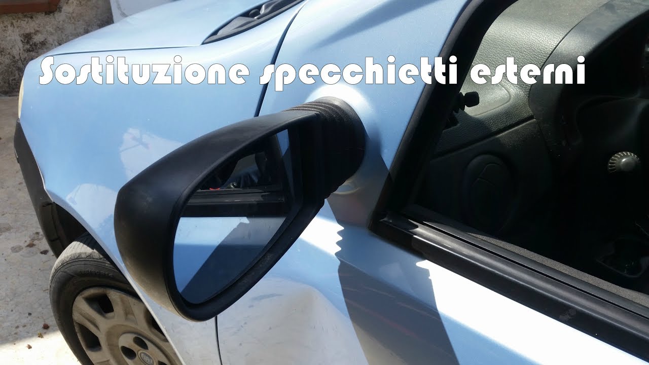 Sostituzione specchietti esterni su Fiat Punto 3 serie