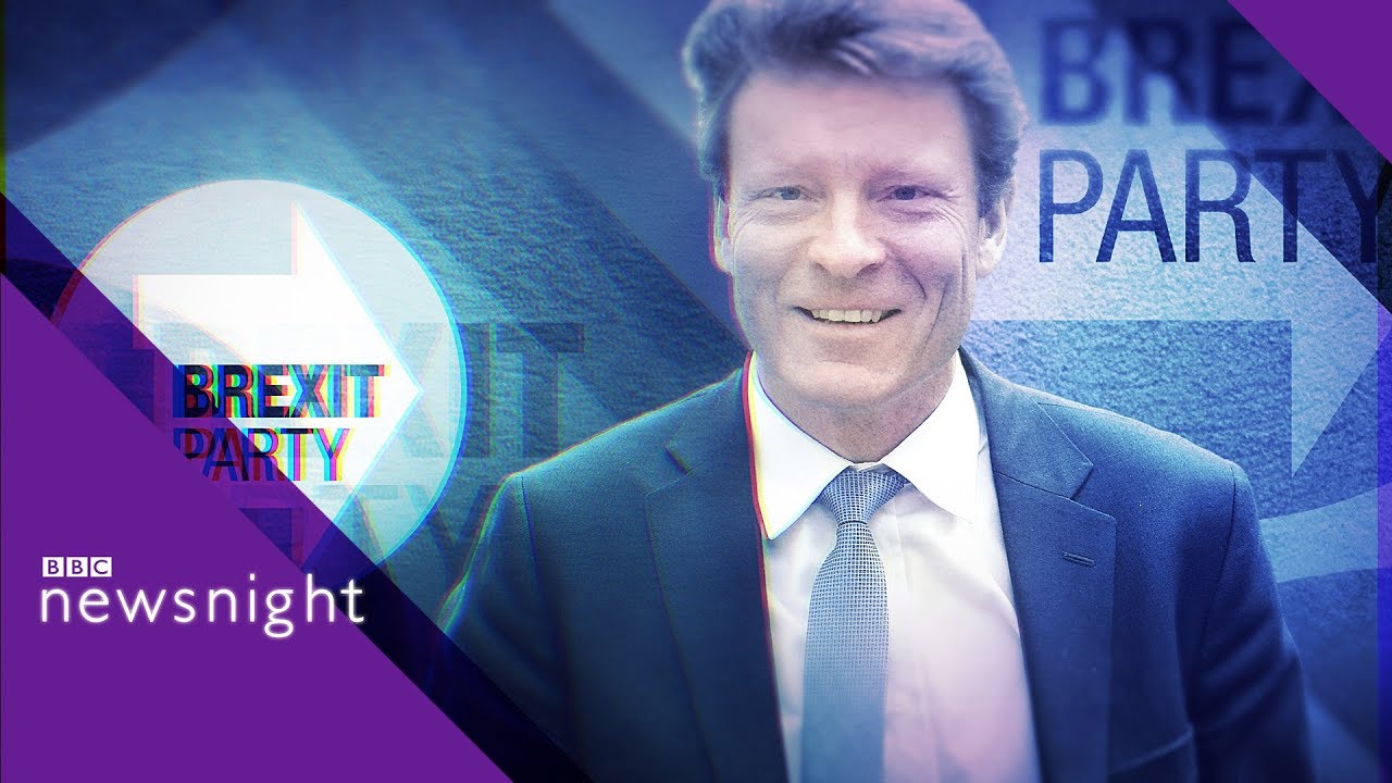 European Elections: Richard Tice on Brexit Party launch - BBC Newsnight