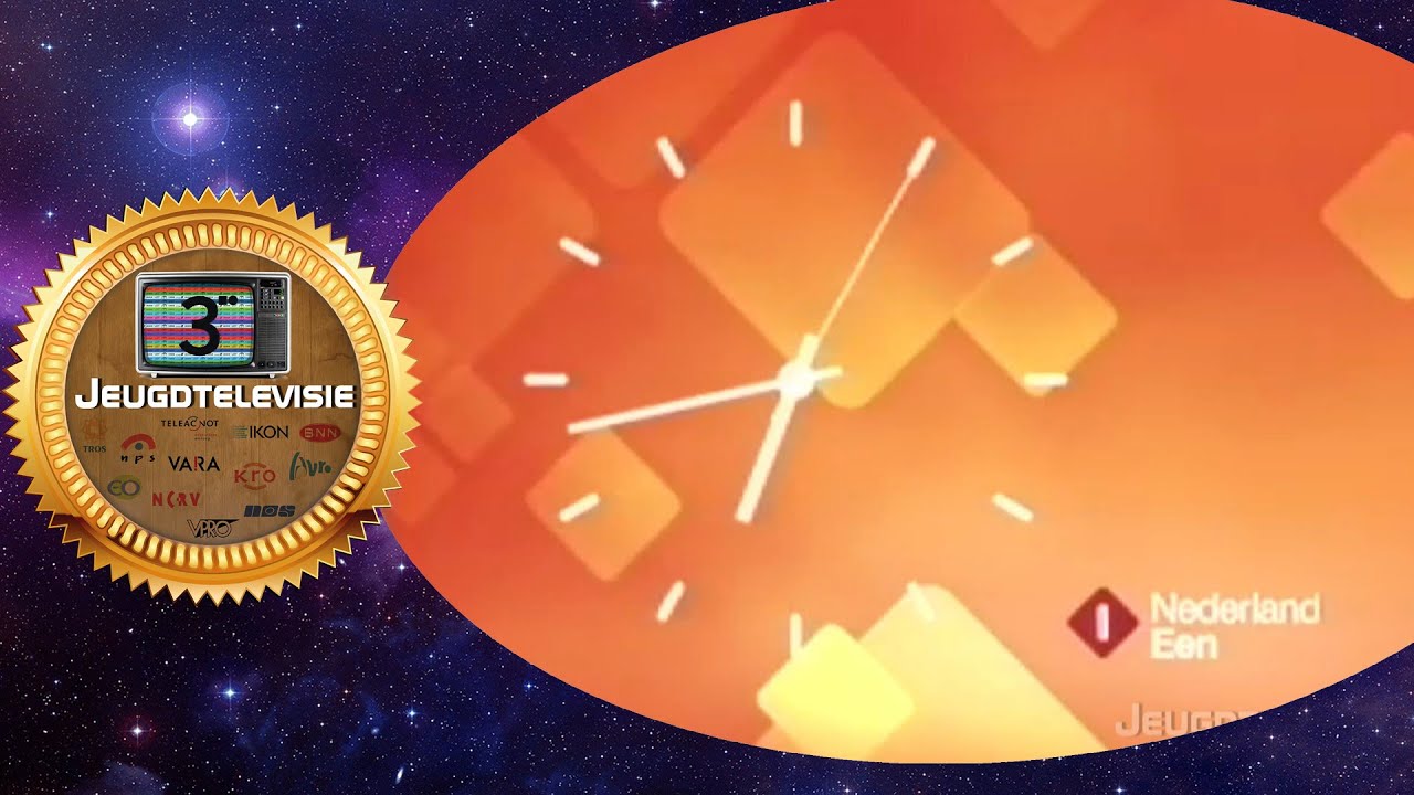 Nederland 1 programmaoverzicht en klok 05-03-2004