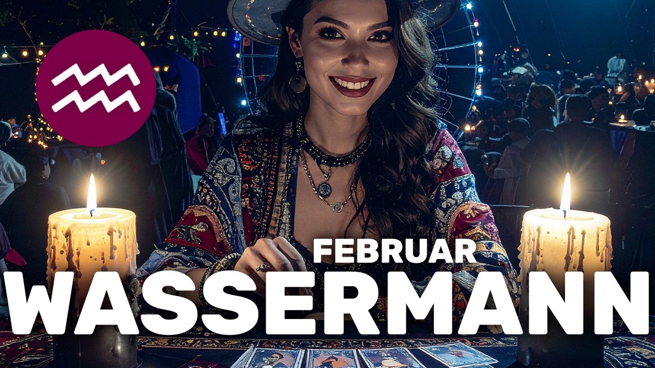 Wassermann ♒ Pl&ouml;tzlich passt alles zusammen | KW 8 (16. Februar - 22. Februar 2026) - Tarot Orakel