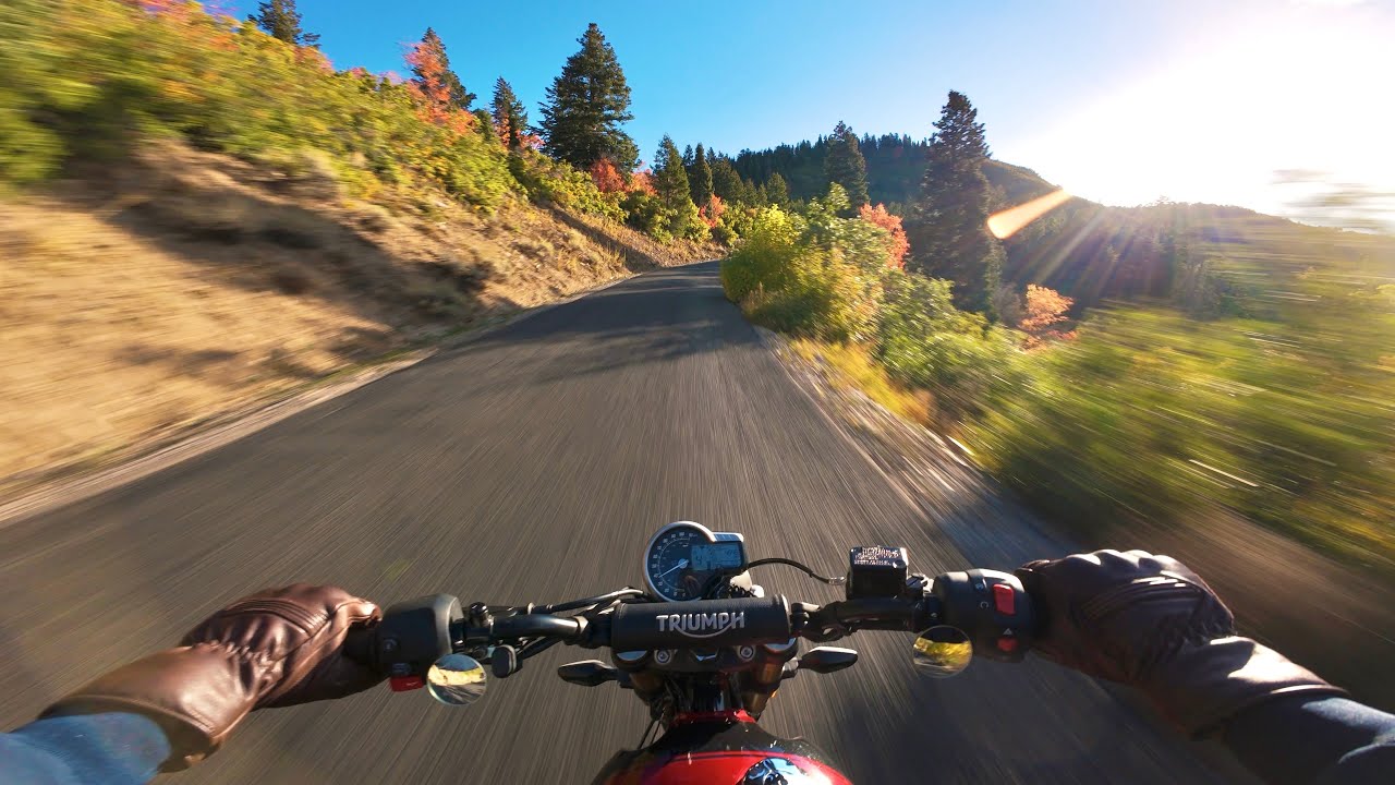 Autumn Ride in the Mountains | Scrambler 400 X