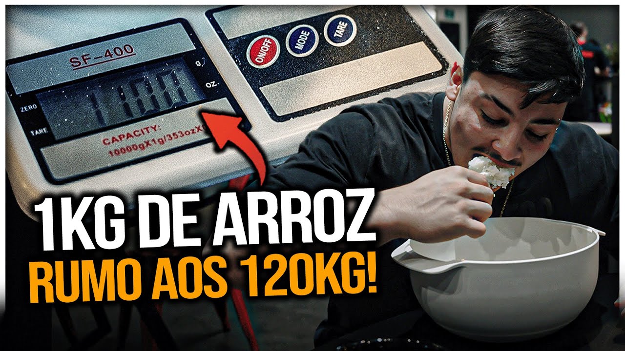 GANLEY SENTIU NA PELE O QUE É SER UM OPEN!! | *comendo 1kg de arroz por refeição*