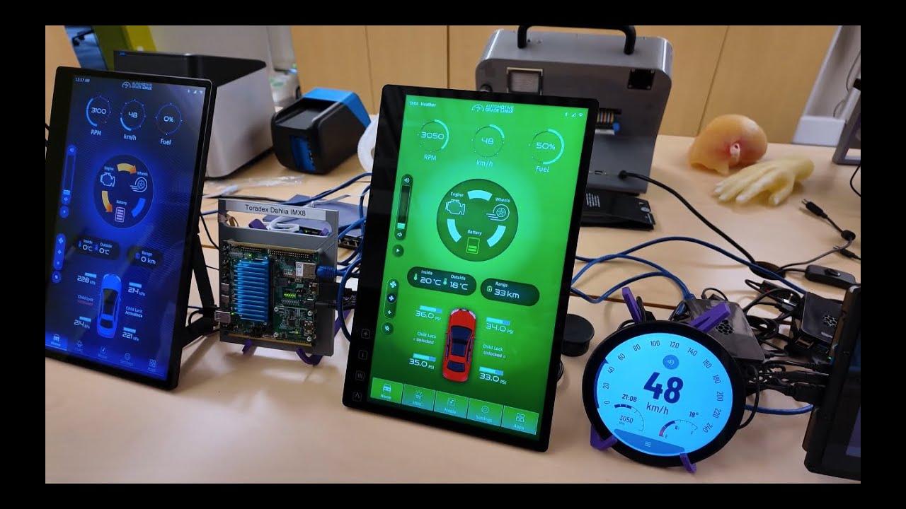 Modern UX/UI for Qt and Flutter - Highlighting Automotive Grade Linux (AGL)
