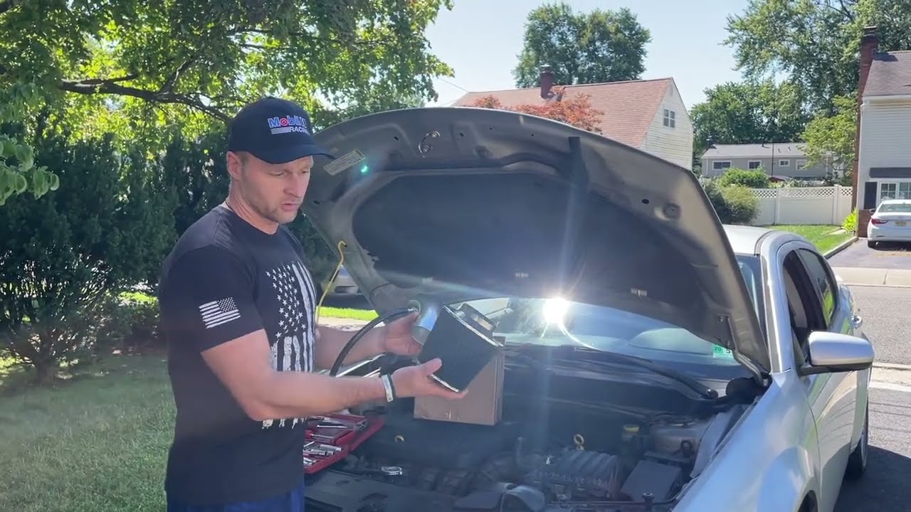 How to Install short Ram - cold air intake kit (K&N etc) on your car - Dodge Avenger, Sebring etc.