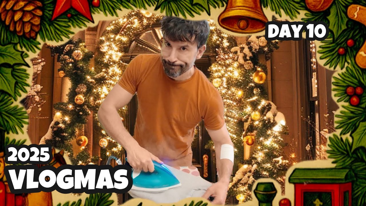 ΣΙΔΕΡΩΣΑ ΚΑΙ ΣΑΣ ΤΑ ΕΙΠΑ ΟΛΑ! 🧦🩲😵🎄  #vlogmas2025 #day10 